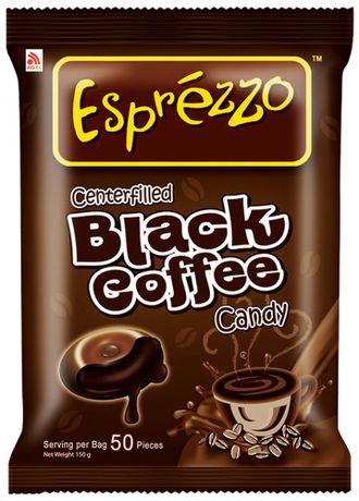 Кофейные леденцы  ESPREZZO  BLACK COFFEE CANDY, 125 гр