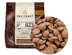 Шоколад МОЛОЧНЫЙ 33,6 % в каллетах Barry Callebaut, 100 г