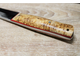 Нож Gladius B из кованой 95Х18, стабилизированная карелка, фибра