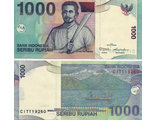 Индонезия 1000 рупий 2013 г.