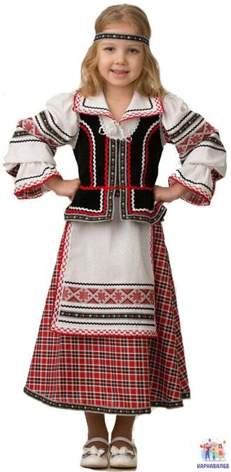 Славянский костюм на рост 128  см