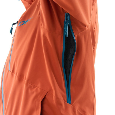 Куртка горнолыжная мужская Dragonfly Gravity Man Brown-Blue 810220-25-640