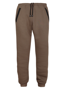 Утепленные спортивные брюки большого размера с начесом арт. 4325-7944 (цвет темно-бежевый) Размеры 62-76