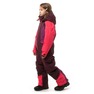 Зимний комбинезон утепленный DRAGONFLY TEENAGER Gravity Purple-Brown