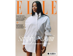 Elle UK Magazine March 2024 Naomi Campbell Cover, Иностранные журналы, Intpressshop