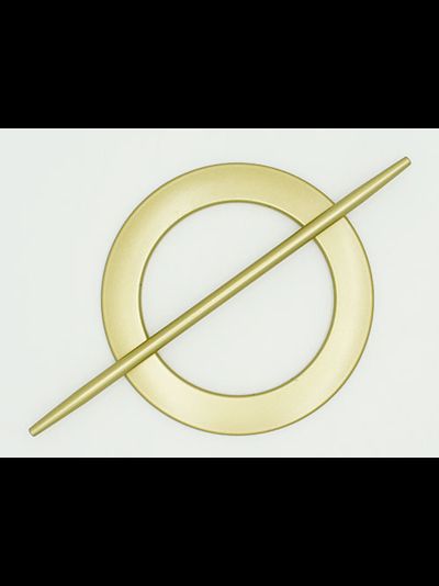 Арт. "Декор большая. Коло". Круглая пряжка для портьер