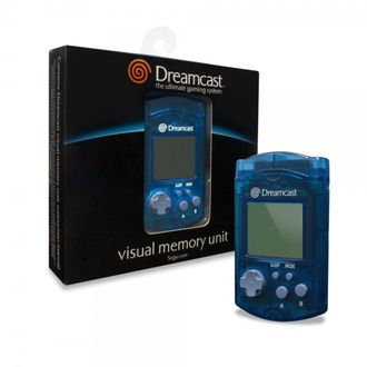 (Новая) Карта памяти Visual Memory для SEGA DreamCast (синяя)