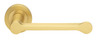 Дверные ручки Morelli Luxury "RAIN" OSA Цвет - Матовое золото Дверные ручки Morelli Luxury "RAIN" OSA Цвет - Матовое золото