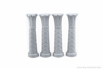 Four ancient pilasters