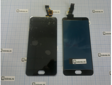Дисплей для Meizu M3s, M3s mini в сборе с тачскрином, черный