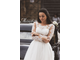 Свадебное белое платье с длинным рукавом "Argona" прокат Уфа