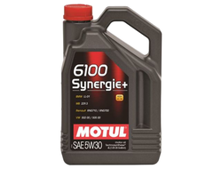 Масло моторное MOTUL 6100 Synergie+ 5W-30 синтетическое 4 л.