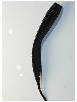 Резина съедобная Сирена Viking 75 mm. уп-ка 8шт. Цвет Черный