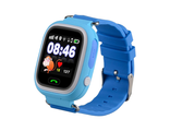 Детские часы-телефон с GPS-трекером Smart Baby Watch Q80 Синие