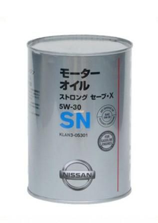 Nissan Motor Oil Strong Save X SN 5W30 1л (Япония)
