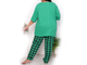 Трикотажный женский костюм больших размеров из хлопка арт. 105643-449 (цвет ярко-зеленый) Размеры 66-80