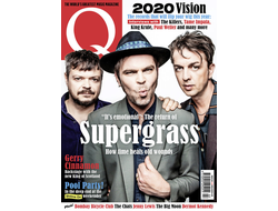 Q Magazine March 2020 Supergrass, Иностранные музыкальные журналы в Москве, Intpressshop