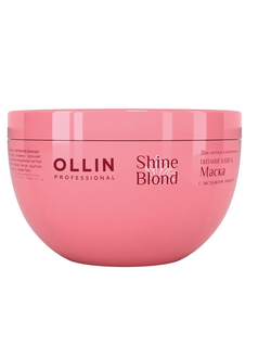 OLLIN Shine Blond Маска с экстрактом эхинацеи 300мл