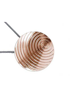 "Спираль", подхваты на магнитах с металлическим тросиком. Серия "Алди"