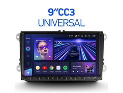 Универсальная магнитола TEYES CC3 9" 4+64Gb для VW/Skoda