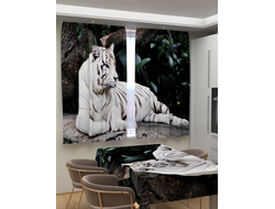 Фотошторы 150x180*2	Габардин	(150;180)(150;180)	Белый тигр