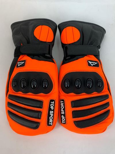 Варежки горнолыжные TOP SPORT EXCLUSIVE оранжевые