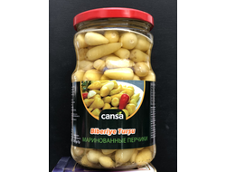 Перец маринованный, средне-острый (Cin Biber), 670 гр., Cansa, Турция