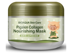 Питательная коллагеновая маска для лица BIOAQUA" Pigskin collagen nourishing mask "100мл