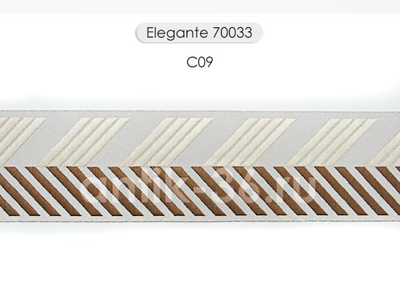 Арт. 70033, серия Elegante. Бордюр текстильнй для штор