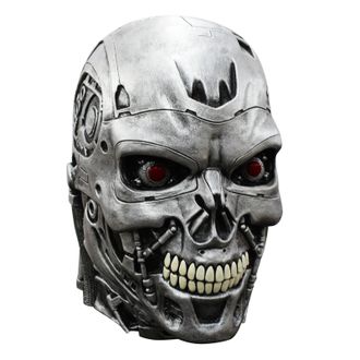 Страшная, латексная маска, TERMINATOR T800, Endoskull Mask, Терминатор,  Ghoulish productions, mask