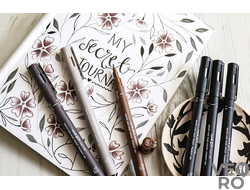 Профессиональные капиллярные ручки линеры для рисования и скетчинга