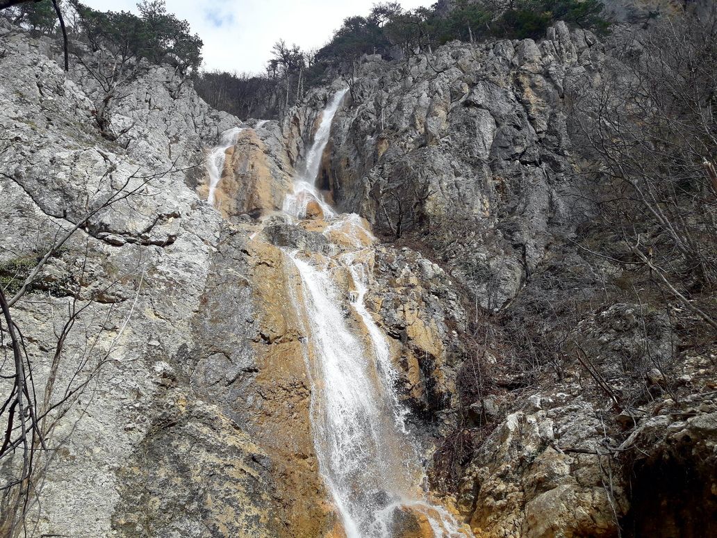 Водопады Бойка весной