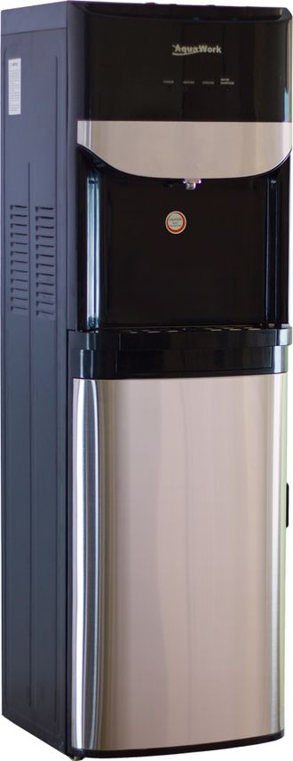 Кулер Aqua Work R71-T черный с нижней загрузкой бутыли и компрессорным охлаждением