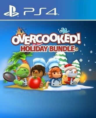 Overcooked! Holiday Bundle (цифр версия PS4) 1-4 игрока/Предложение действительно до 13.03.24