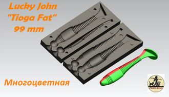 Lucky John &quot;Tioga Fat&quot; 99 mm (многоцветная)