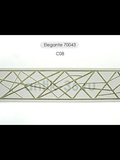 Арт. 70043, серия Elegante. Жаккардовая тесьма с футуристическим дизайном