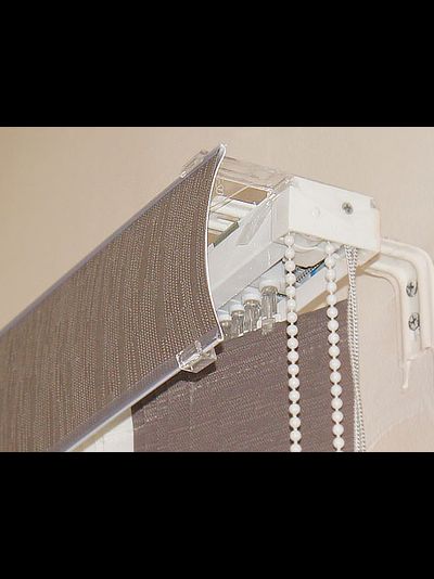 Грувер, декоративная опция для вертикальных жалюзи