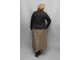 Элегантная юбка Арт. 5136 (Цвет коричневый) Размеры 54-84