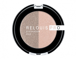 Тени для век "RELOUIS PRO EYESHADOW DUO" тон 112