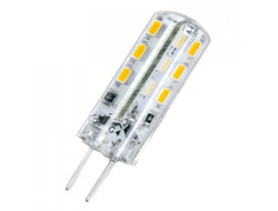 Лампа светодиодная ASD G4 12V 3W 3000К 2K 45х16 пластик standard 4624