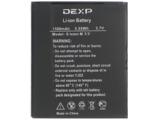 Аккумулятор (АКБ) для DEXP S Ixion M 3.5&quot; -1500mAh