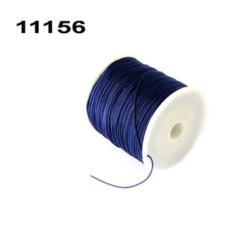 Шнур нейлоновый арт.11156: цвет "синий" - ф 1мм