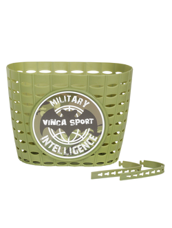 Корзинка для велосипеда детская на руль P06 Military