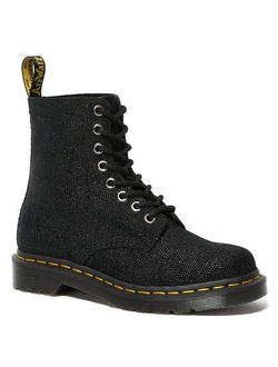 Ботинки Dr. Martens 1460 Glitter черные женские