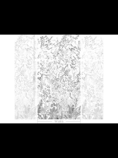 FA1300.  Шторная ткань с розами