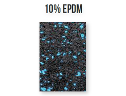 Покрытие из резиновой крошки с 10% EPDM (Регупол, Экостеп)