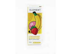 Жидкость Element Strawberry Banana Gum Клубника Банановая Жвачка 30 мл
