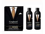 Compliment • Подарочный набор • №1772 • Men New Boss The King • Шампунь для волос + Гель для душа