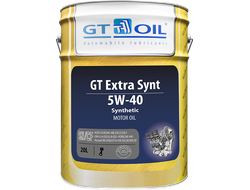 МАСЛО МОТОРНОЕ GT OIL GT EXTRA SYNT 5W-40 20л