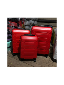 Комплект из 3х чемоданов Top Travel ABS S,M,L красный